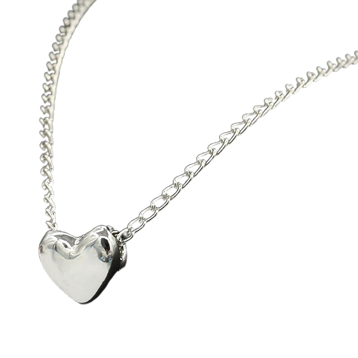 Stainless Steel Heart Shape Necklace